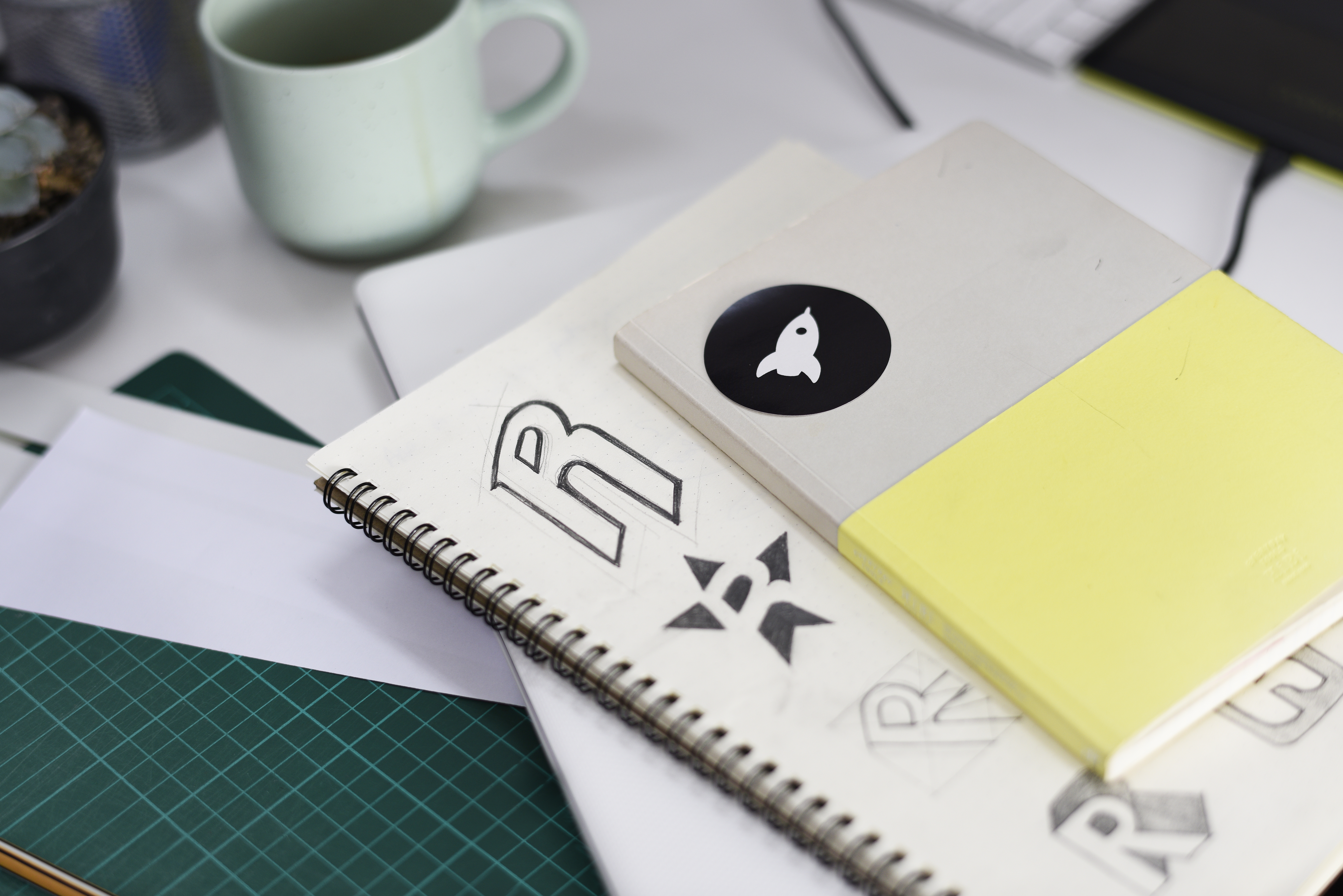 Notebook With Brand Logo Creative Design Ideas Design Ideas Notebook With Brand Logo Creative